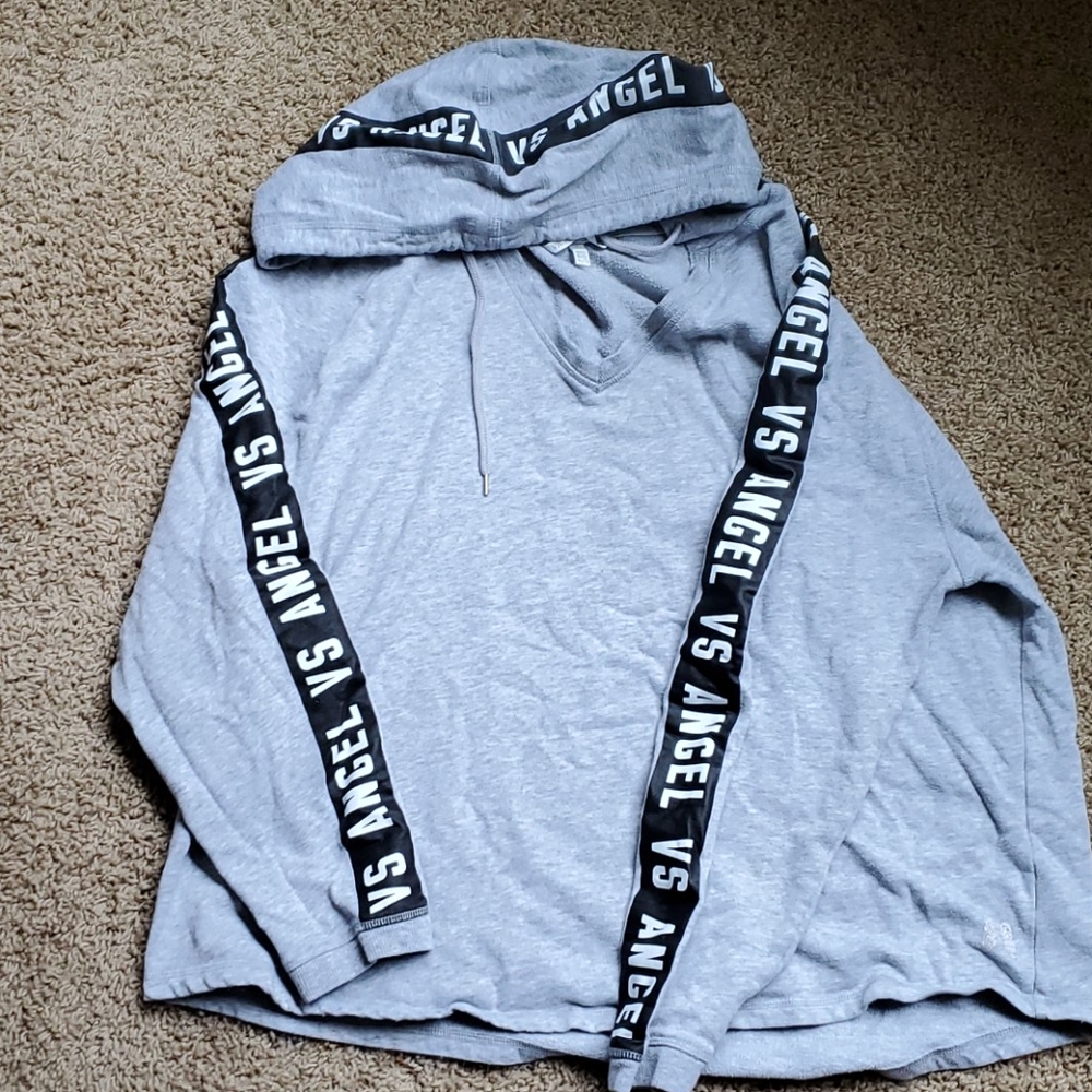 Grey Victoria Secret hoodie